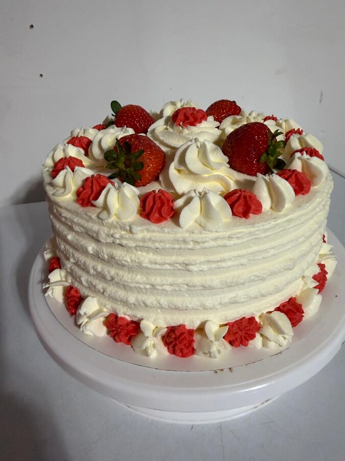Fresh cake from Elly's Bakery
